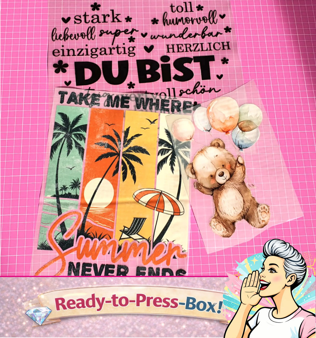 Ready-to-press BOX - NTW Startpaket - Nicoles-Transferwelt
