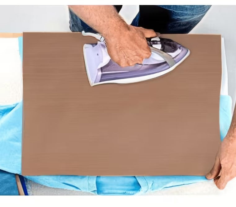 Teflon-Matte 30x40 cm von Nicoles-Transferwelt, hitzebeständiges Zubehör für Transfers und Bastelarbeiten, blickdicht und langlebig