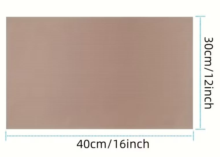 Teflon Matte 30x40 cm, Zubehör von Nicoles-Transferwelt, mit glatter, hitzebeständiger Oberfläche für Transfers.
