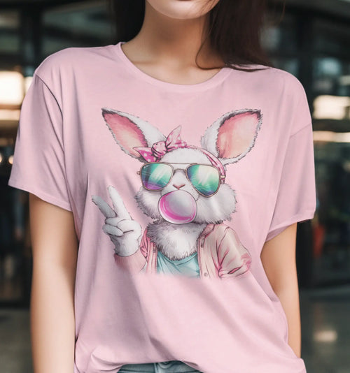 Bubble Gum Osterhase Transfer - Nicoles-Transferwelt