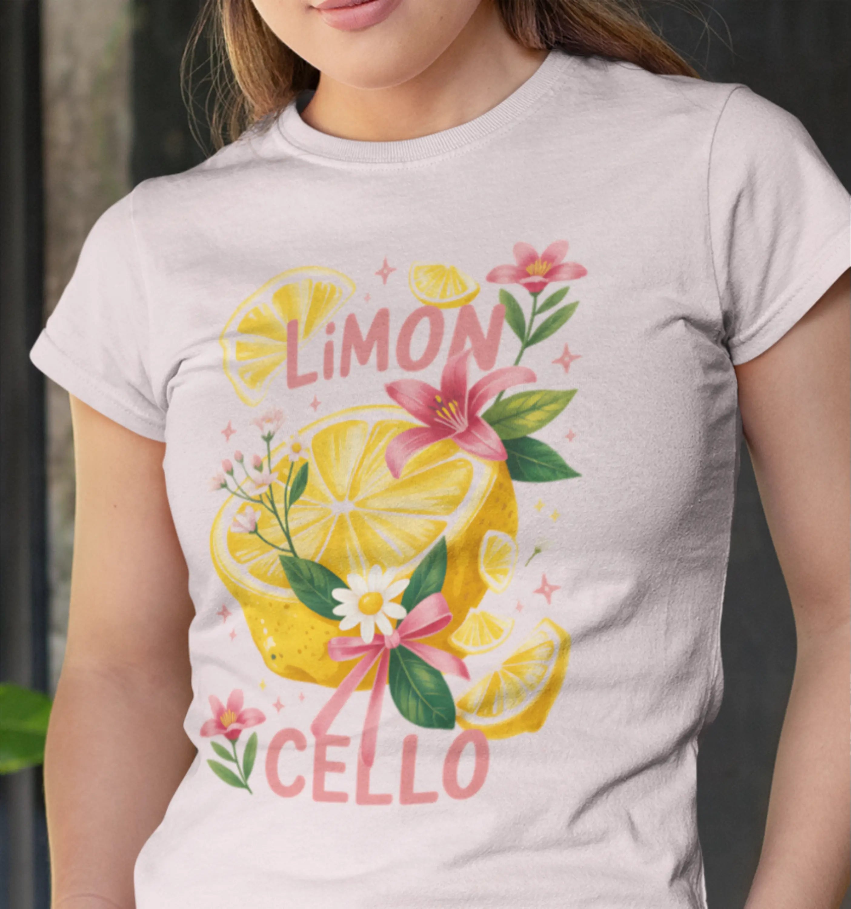 Motivbild mit pinkem Limoncello-Design von Nicoles-Transferwelt, detailreich und farbenfroh auf transparentem Hintergrund.