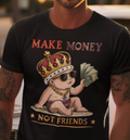 Motivbild mit dem Text „Make Money“ von Nicoles-Transferwelt, farbiger Schriftzug auf hellem Hintergrund.