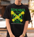 Motiv mit dem Schriftzug "Remember to Smile" auf weißem Hintergrund, von Nicoles-Transferwelt, ideal für kreative Gestaltung.